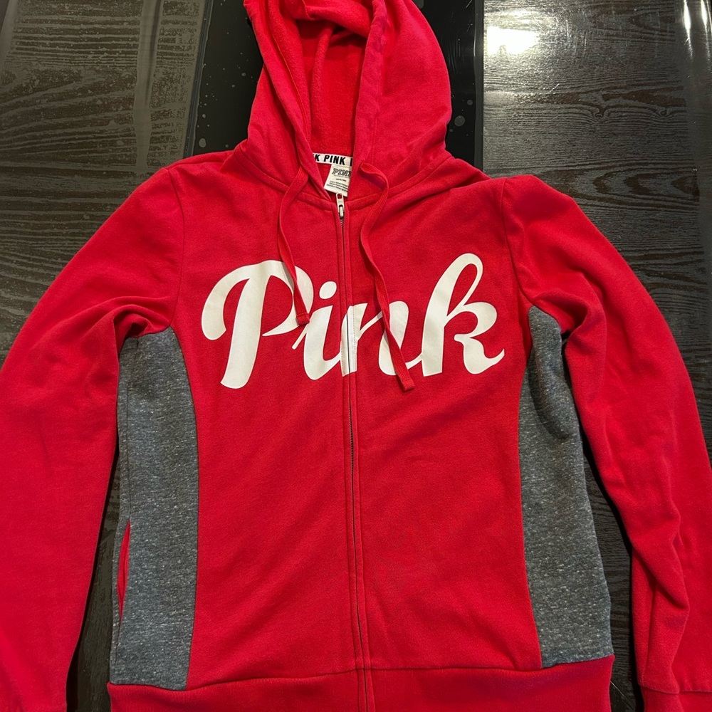 Victoria's Secret Pink Zip-Up Hoodie